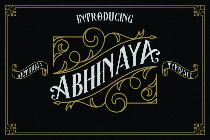 Abhinaya - Victorian Font Download