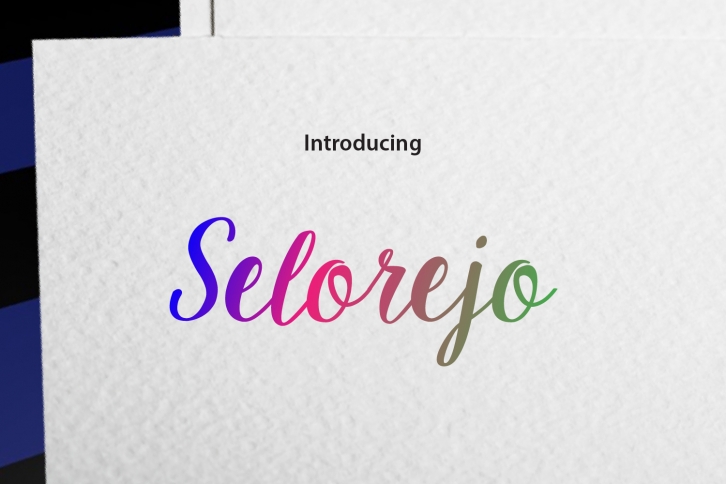 Selorejo Font Download