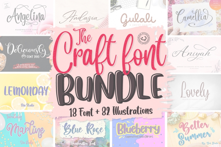 The Craft Font Bundle Font Download