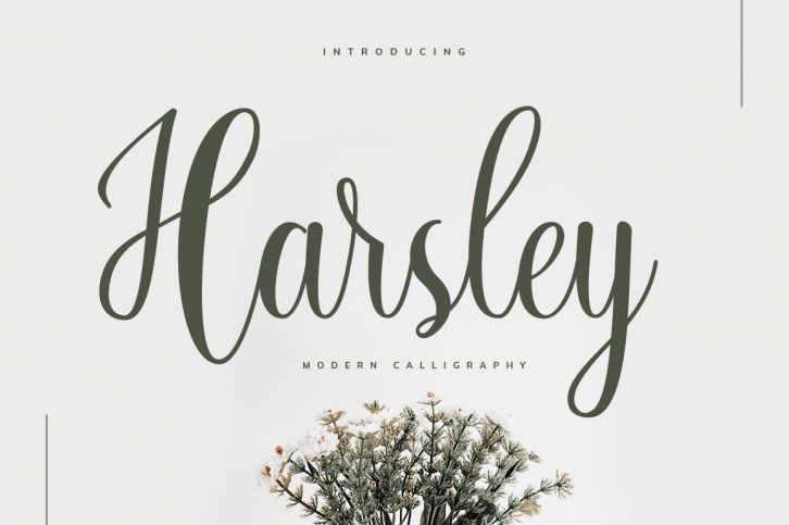 Harsley Script Font Download