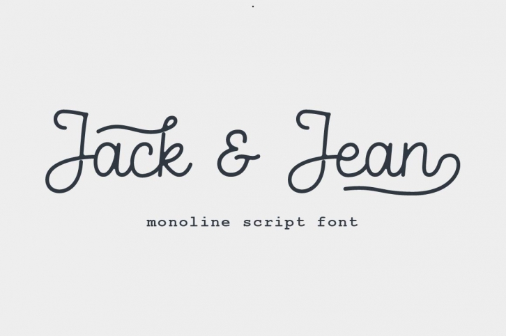 Jack & Jean Script Font Download