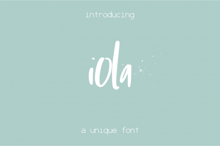 Iola font Font Download