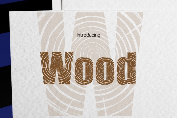 Wood Font Download