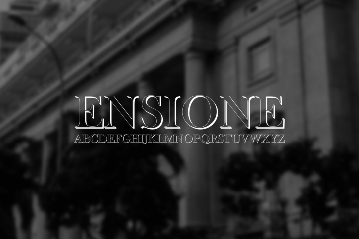 Ensione Font Font Download