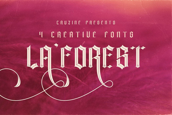 La Forest Typeface Font Download