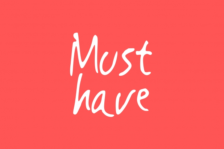 Must Have | Handwritting Font Font Download
