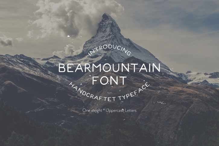 Bearmountain - Handmade Font Font Download