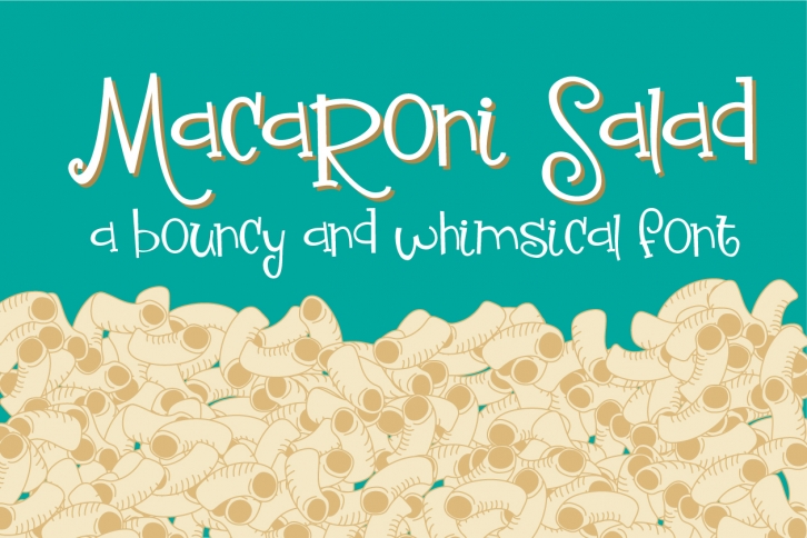 ZP Macaroni Salad Font Download