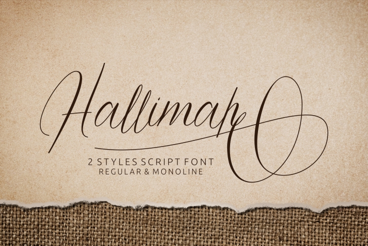 Hallimah Script Font Font Download