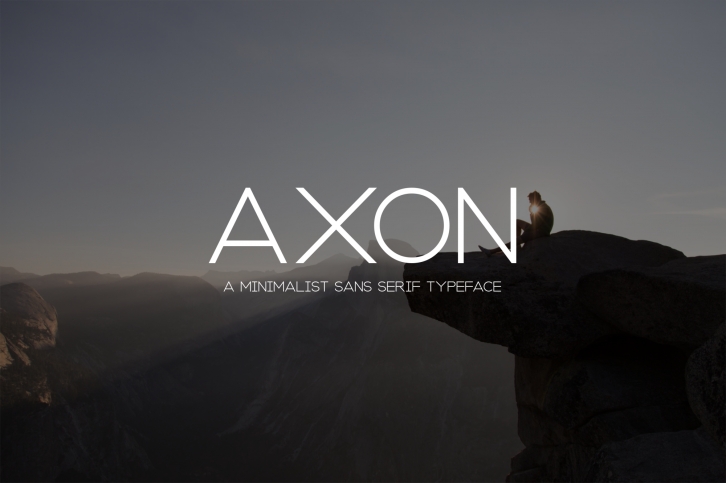 Axon | Minimalist Sans Serif Family Font Download