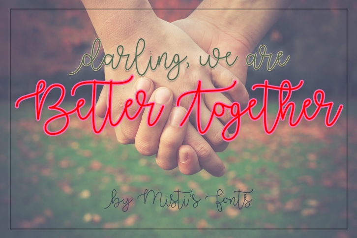 Better Together Font Download