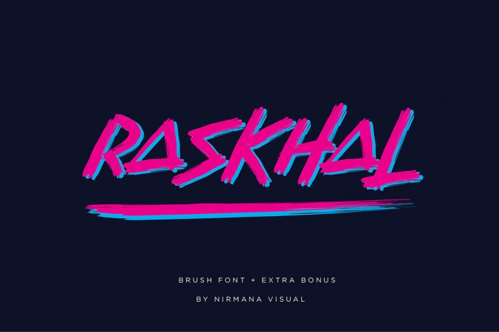 Raskhal Plus Extra Bonus Font Download