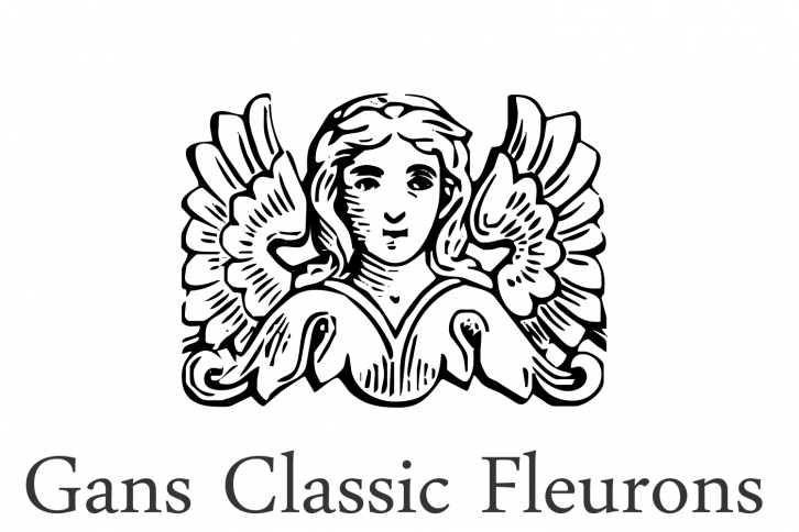 Gans Classic Fleurons Font Download