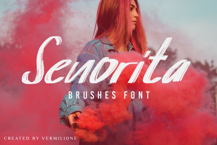 Senorita Brushes Font Font Download
