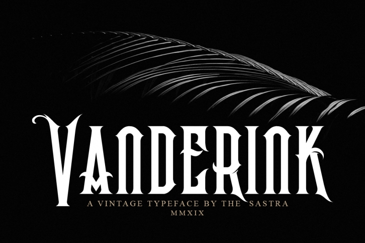 Vanderink Font Download