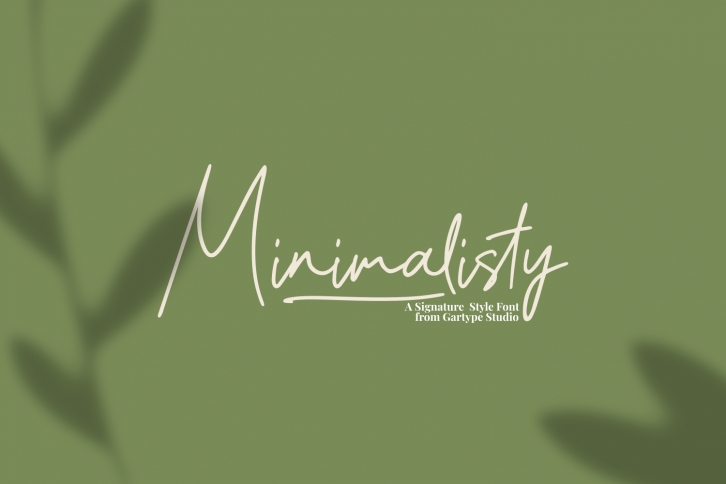 Minimalisty Font Download