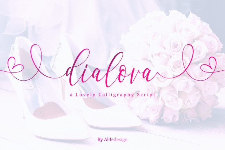Dialova - Beautiful Calligraphy Font Download