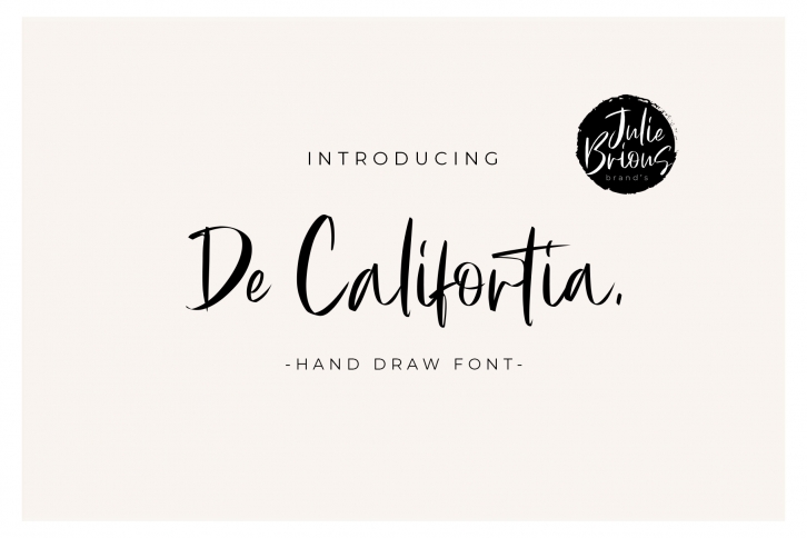 De Califortia Script Font Download