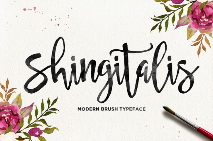 Shingitalis Typeface Font Download