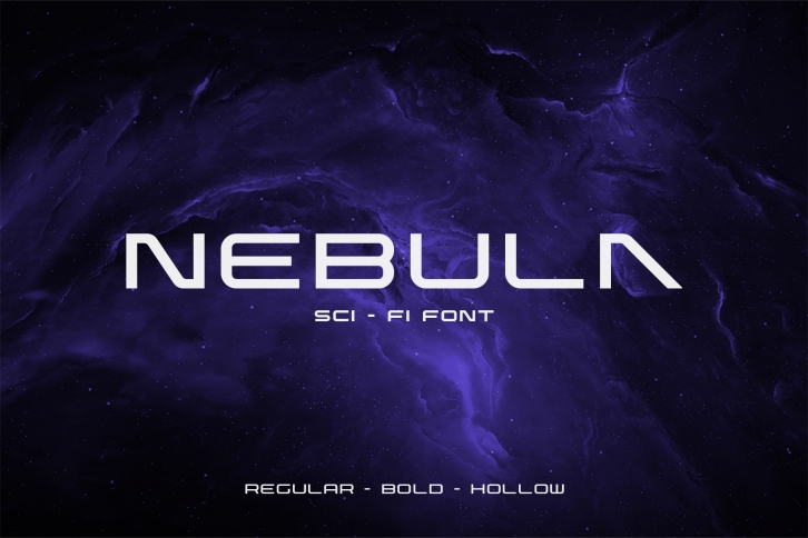 Nebula Sci-Fi Font Font Download