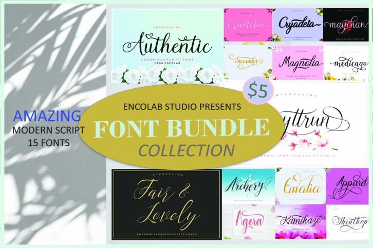 Font bundle collection Font Download