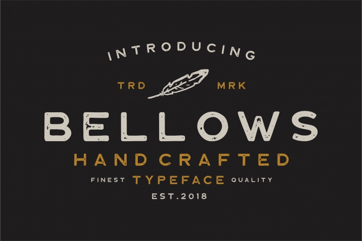 Bellows Typeface Font Download