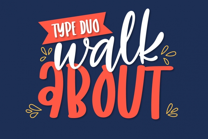 Walkabout - A Type Duo Scripts & Sans Serif Font Download