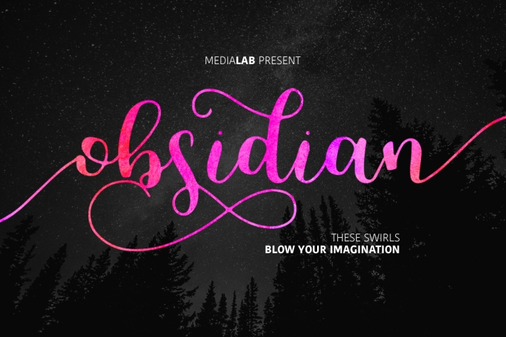 Obsidian (INTRO -30%) Font Download