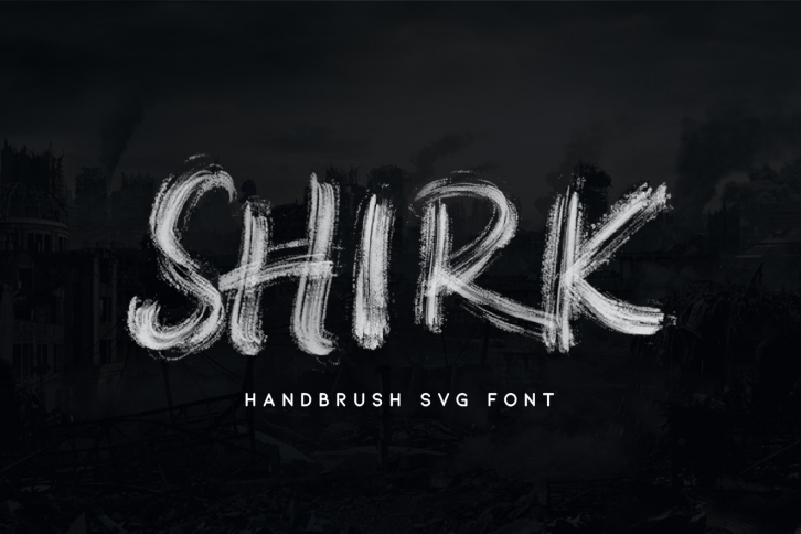 SHIRK - SVG FONT Font Download