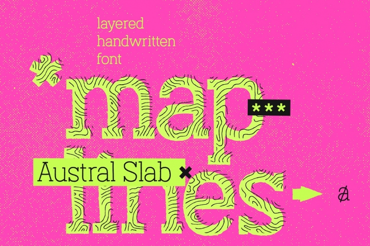 Austral Slab Maplines Font Download