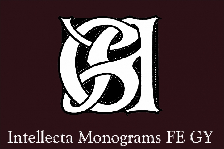 Intellecta Monograms FE GY Font Download