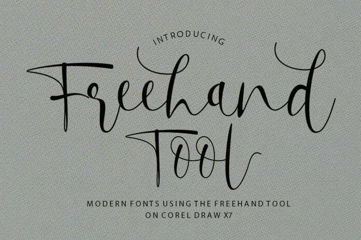 Freehand Tool Font Download