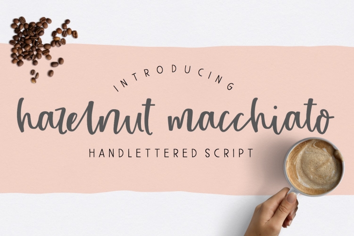Hazelnut Macchiato Handlettered Script Font Font Download