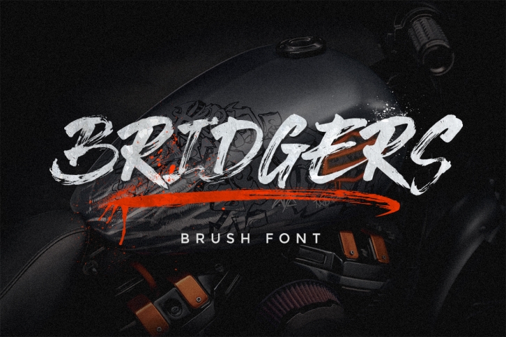 Bridgers Brush Font Download