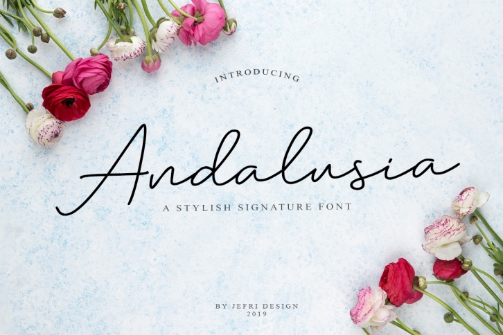 Andalusia Signature Script Font Download