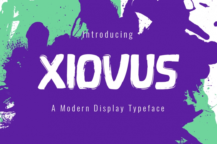 Xiovus Typeface Font Download
