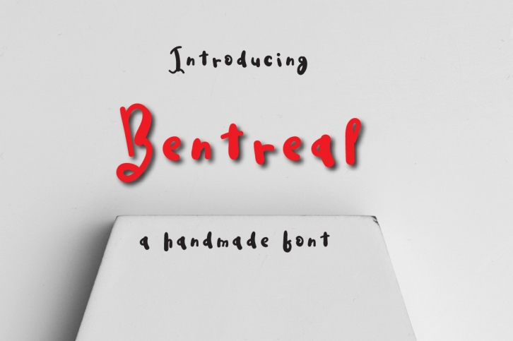 Bentreal Typeface Font Download
