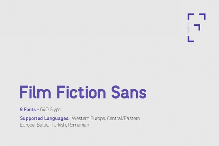 Film Fictions Sans Typeface Font Download