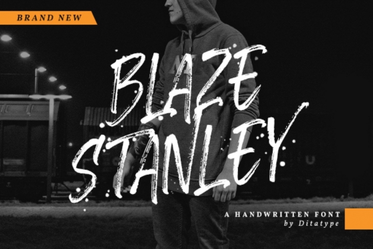 Blaze Stanley - Brush Font Font Download