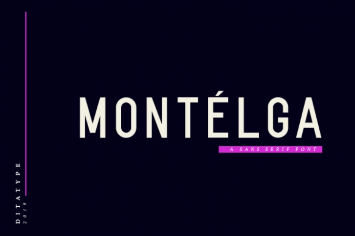 Montelga Sans Font Download
