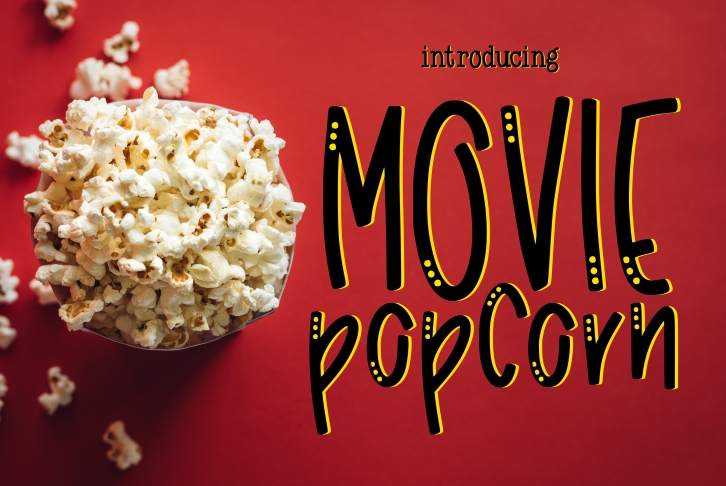 Movie Popcorn Font Download