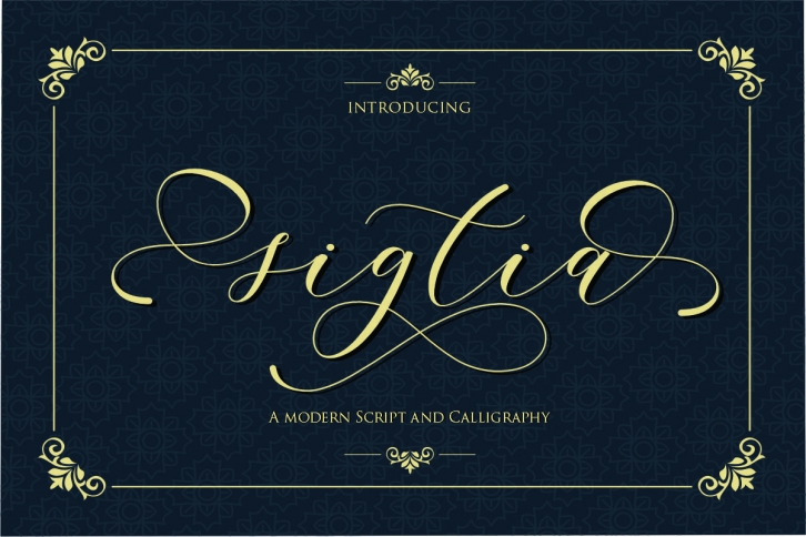 sigtia Font Download