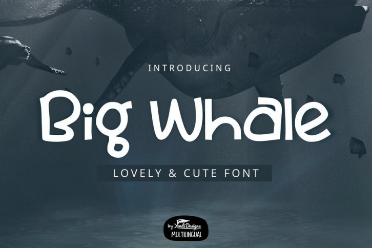 Big Whale Font Font Download