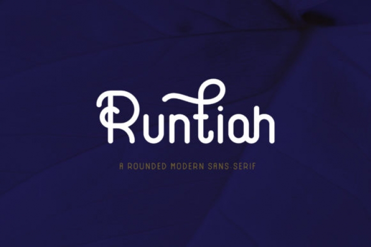 Runtiah Font Download