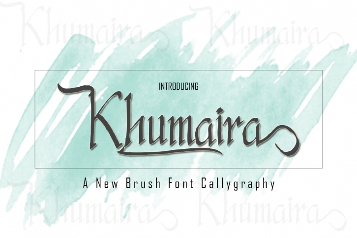 Khumaira Brush Font Download