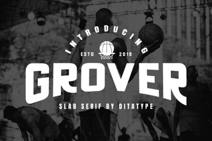 Grover - Display Sans Font Font Download