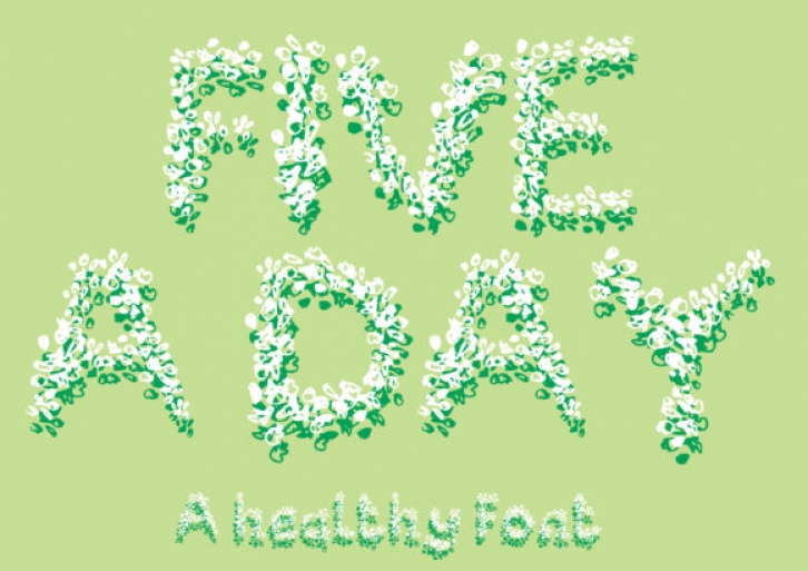 Five A Day Font Download