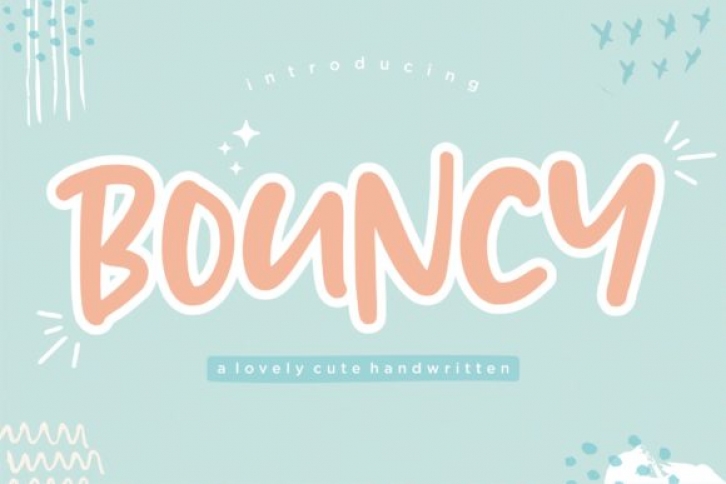 Bouncy Font Download