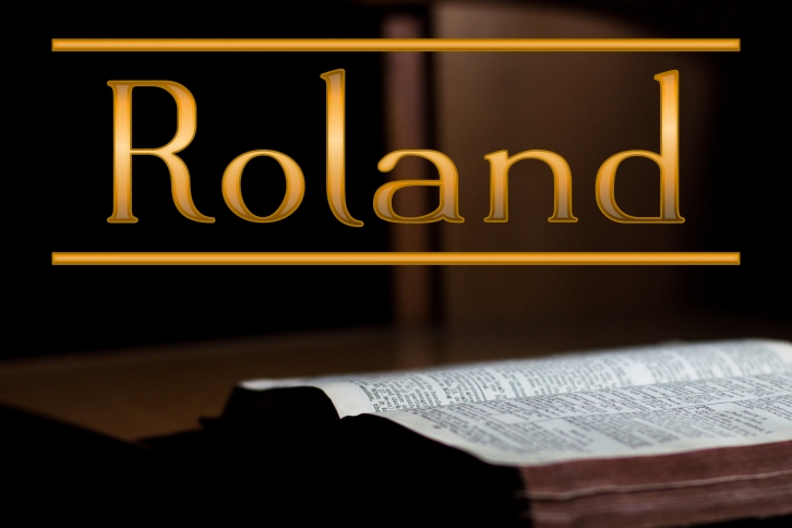 Roland Font Download
