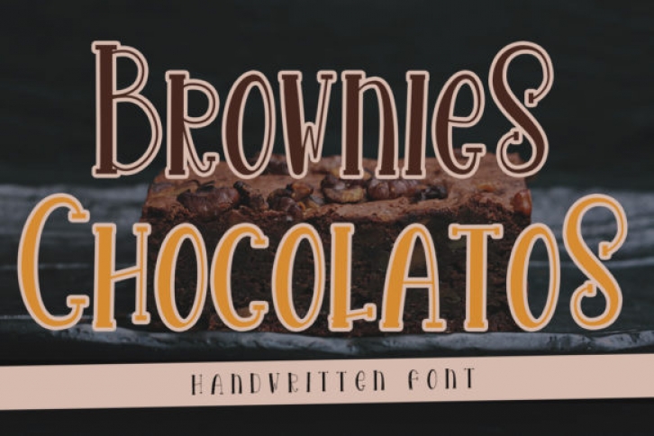Brownies Chocolatos Font Download